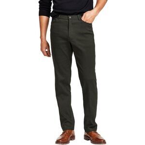 Tommy Hilfiger Mens Modern Fit Four-Pocket Twill Pants 38W x 32L Olive - NWT $95